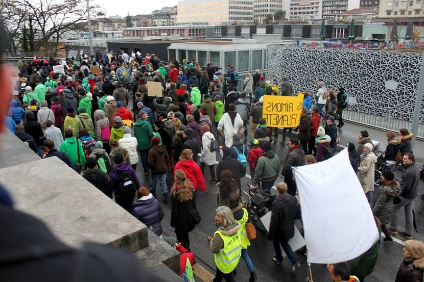 Marche pour le climat - Lausanne-007